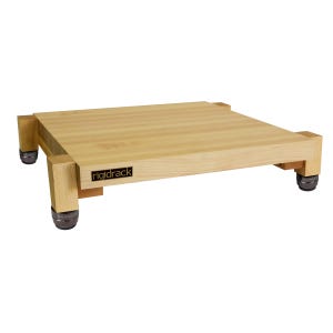 rigidstand - 1-1/2" Thick Solid Maple Platforms - 1-1/2" Thick Maple Legs | Choice of Footer