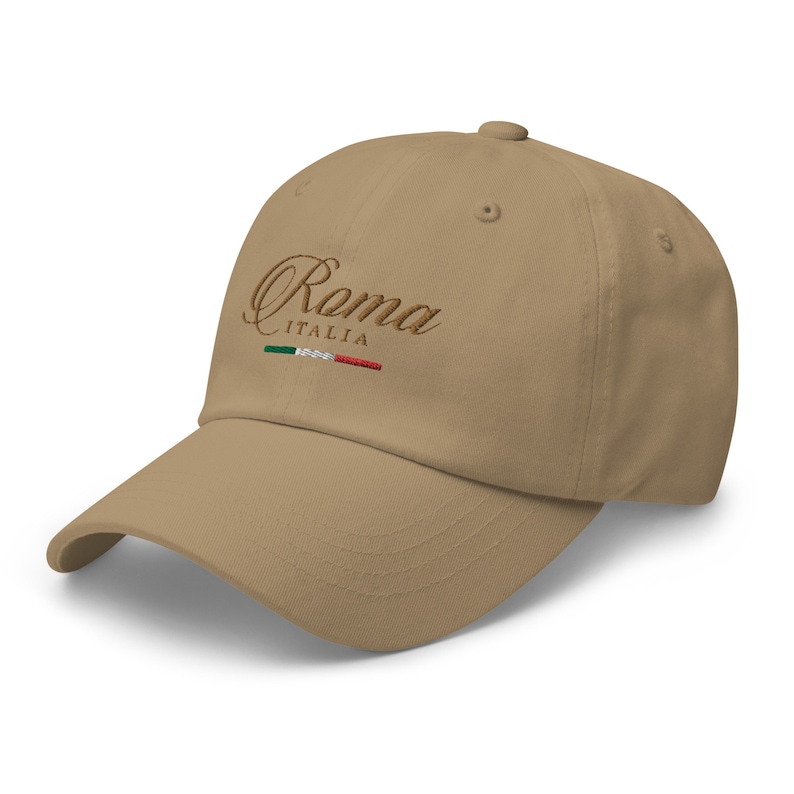 Roma Italia Baseball Hat | Italian Hat | Italy Hat | Rome Hat | Trendy Fashion | Travel Baseball Hat