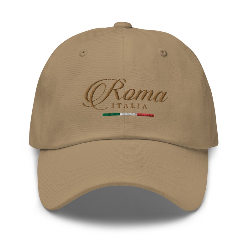 Roma Italia Baseball Hat | Italian Hat | Italy Hat | Rome Hat | Trendy Fashion | Travel Baseball Hat