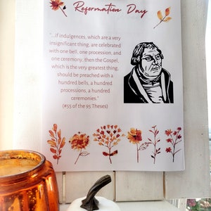 Reformation Basics Mini Packet (printable Reformation Day Unit) - Etsy