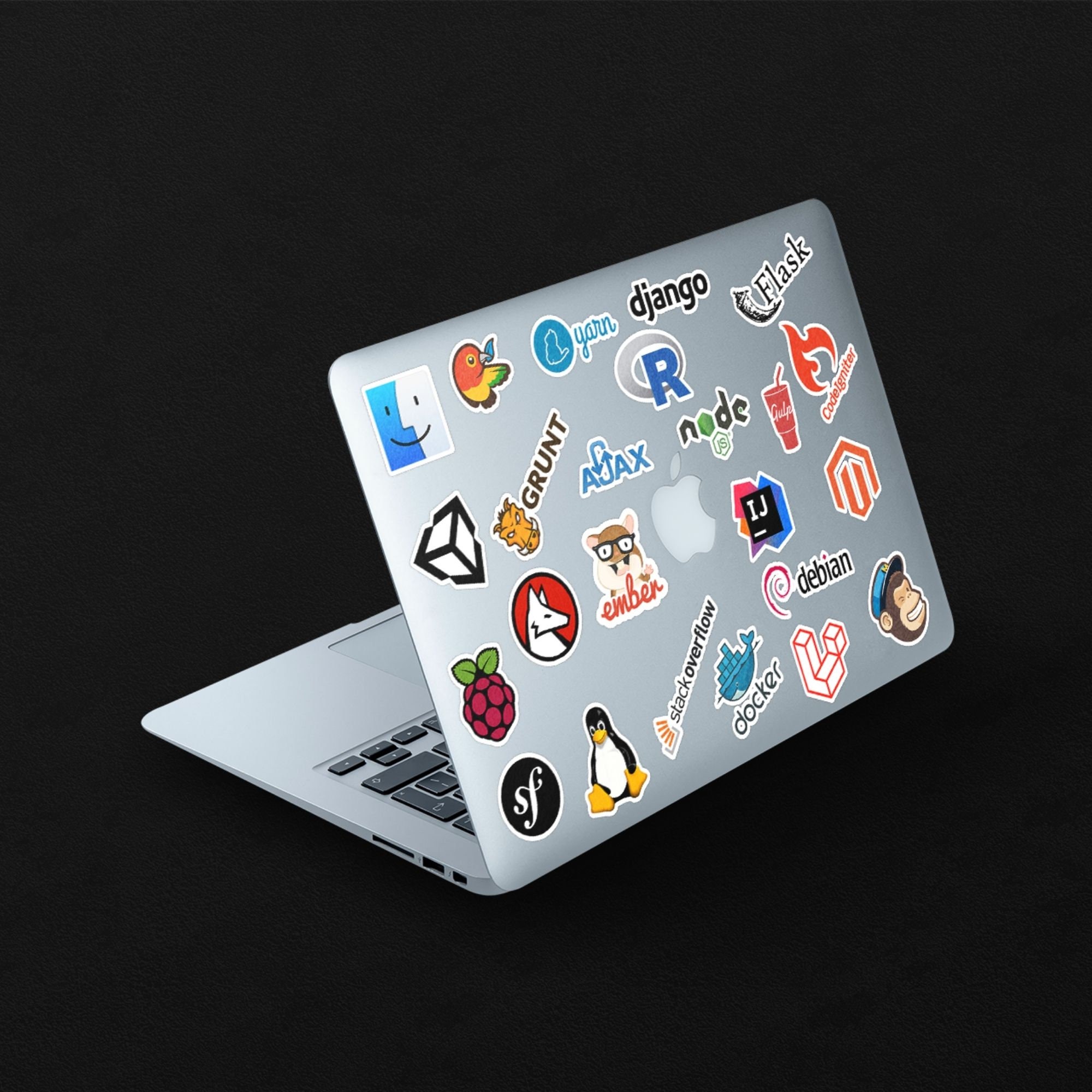 100 Pcs Programming Sticker Pack, Coding Stickers, Software Stickers ...