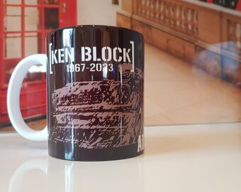 Ken Block 43 Tribute 1967-2023 Borderless Mug