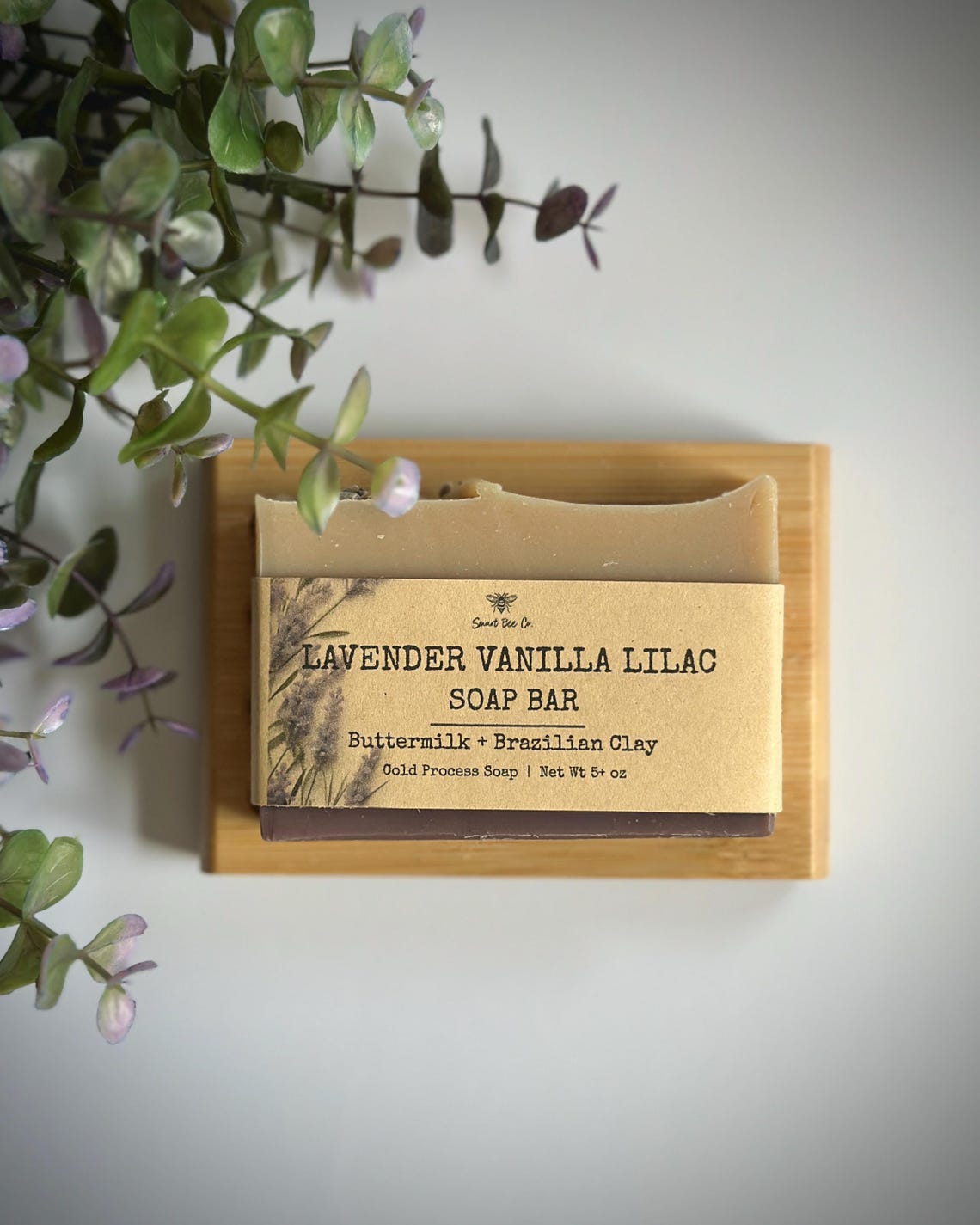 Lavender Vanilla Lilac Hand Body Soap Bar Handmade Cold Process ...