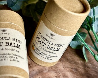 Calendula Mint Healing Foot Balm: All Natural Lavender
