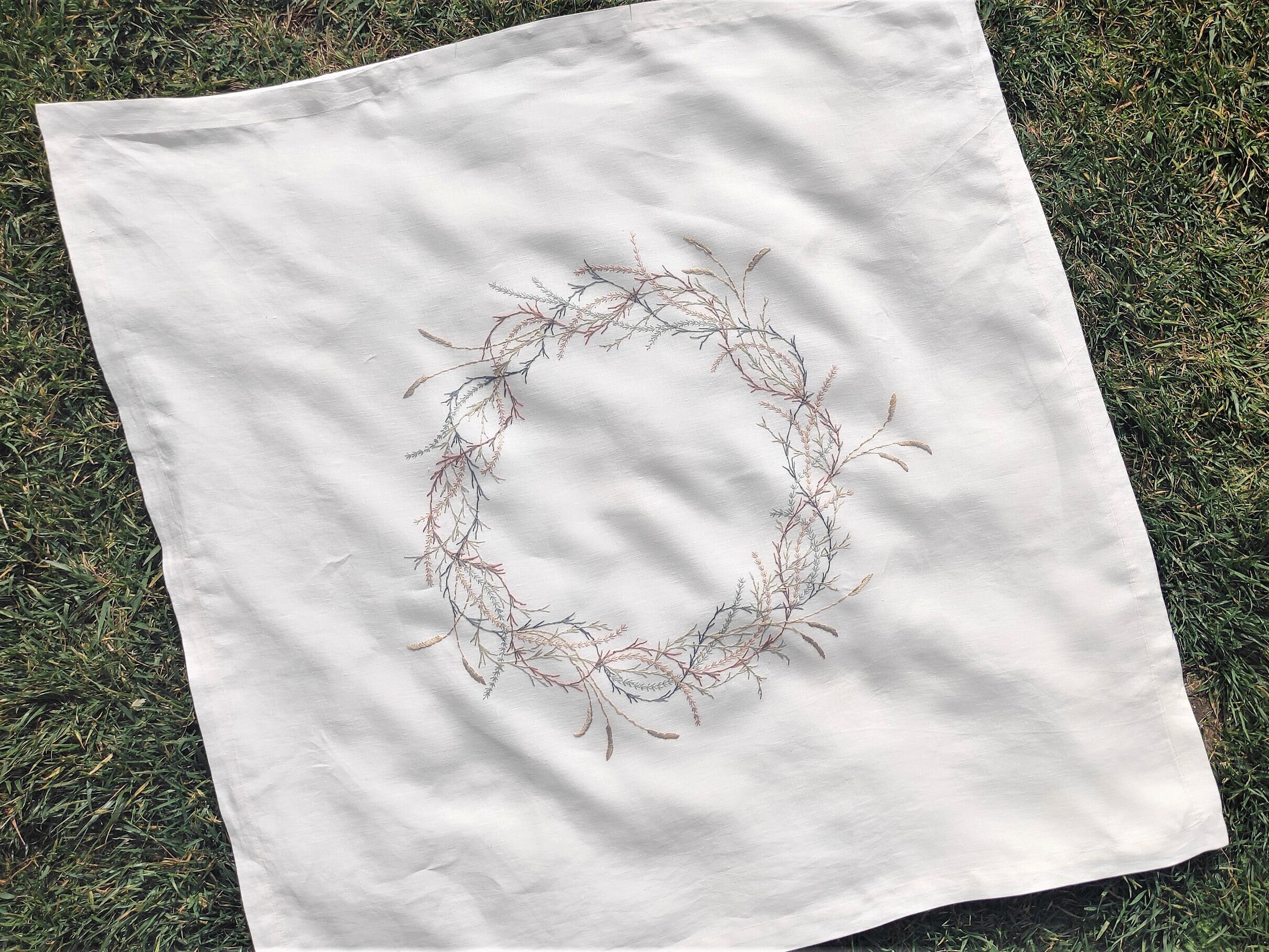 Transferring an Embroidery Pattern using Tracing Paper