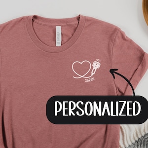Ultrasound Tech Gifts Personalized, Sonographer Gift Custom Gifts for Christmas, Ultrasound Tech Shirt, Sonography Shirts, US Tech Shirt