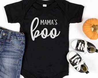Mama's Boo Baby Onesie, Peuter Halloween Tee, Baby's 1e Halloween, Halloween Party Tee, Spooky Vibes Shirt, Fall Toddler Tee, Fall Baby