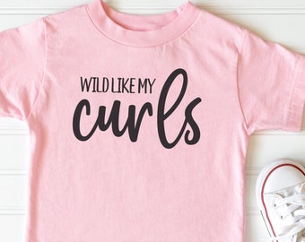 Krullend Haar Shirt, Leuke Peuter Tee, Peuter Gift, Zwart Meisje Magic Shirt, Krullend Haar Tee, Meisje Moeder Cadeau, Baby Meisje Kerstcadeau, Sassy Tee