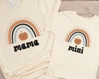 Halloween Family Shirt, Toddler Halloween Tee, Baby Halloween Outfit, Baby's 1st Halloween, Matching Halloween Tees, Mama and Mini Halloween