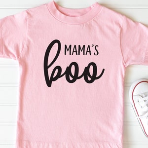 Mama's Boo Baby Outfit, Toddler Halloween Tee, Baby's 1st Halloween, Halloween Party Tee, Spooky Vibes Shirt, Fall Toddler Tee, Fall Baby