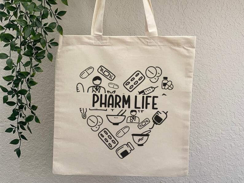 Pharmacy Tech Gifts Tote Bag, Pharmacy Technician Gifts Bulk
