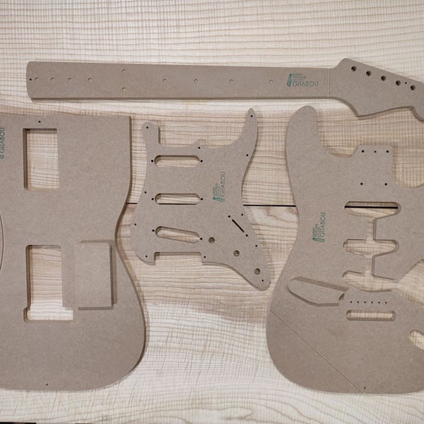 Modèles de Strat des années 60 pour la fabrication de guitare Modèles pour la réparation de Fender Stratocaster