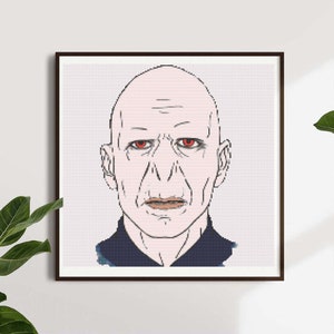 Dark Lord Cross Stitch Pattern Digital PDF