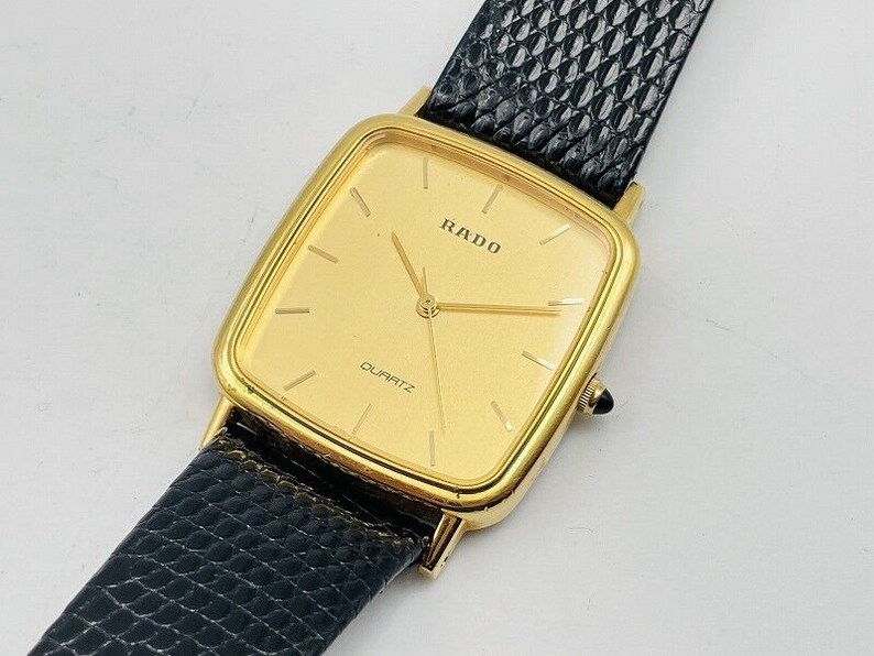 RADO Quartz Case size 28mm Vintage Unisex size and stlye image 7