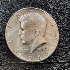 USA Kennedy Half Dollar - 1964 90% silver