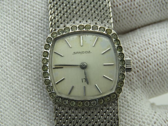 Sandoz store quartz watch