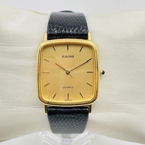 RADO Quartz Case size 28mm Vintage Unisex size and stlye image 1