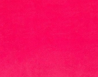 Fuchsia Cuddle 3 Extra Wide Solid Minky Fabric per yard