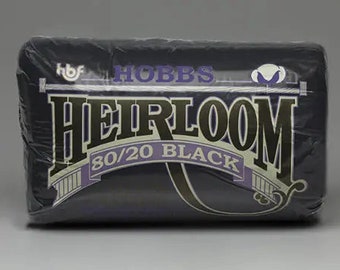 Hobbs Heirloom Black 80/20 Batting Package