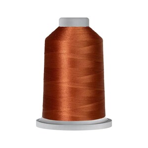 26657 Gold Brown Glide Polyester Thread - 5 500 yards King Spool