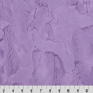 Luxe Cuddle Hide Bellflower Fabric Per Yard
