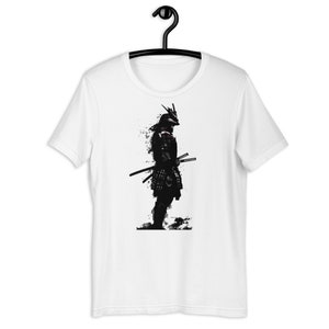 Samurai Shirt,Unisex t-shirt,Japanese Graphic T-Shirt,Gift for Him,Japanese Style Shirt