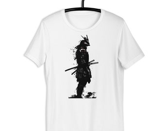 Samurai Shirt,Unisex t-shirt,Japanese Graphic T-Shirt,Gift for Him,Japanese Style Shirt
