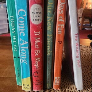 Lot of 6 Vintage  Reading School Books 1950&#39;s 1960&#39;s