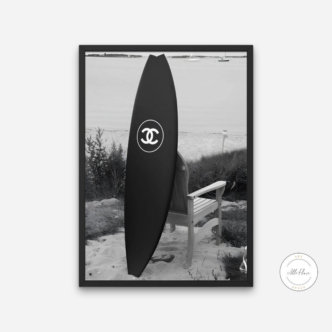 Chanel Surf Poster 