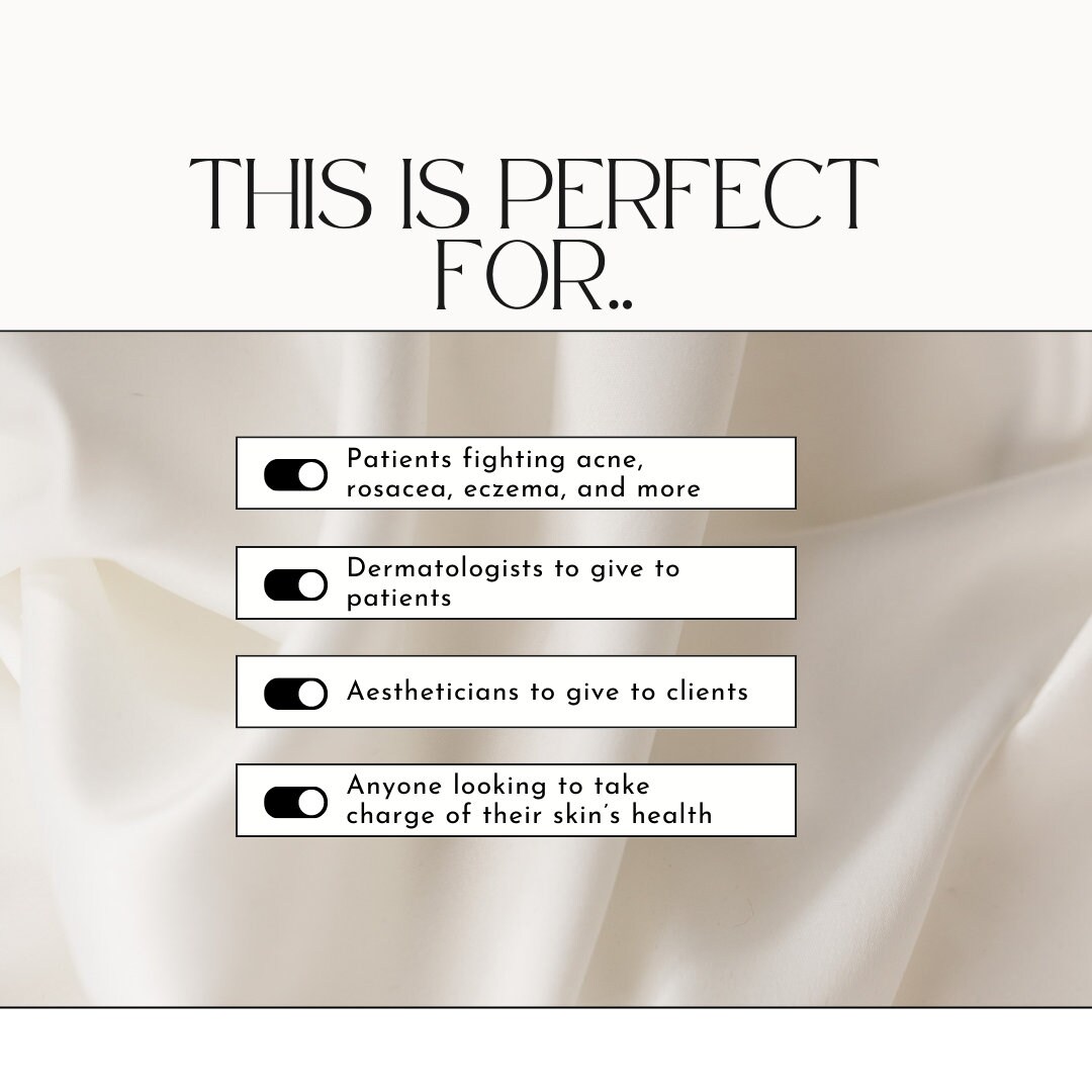 Skincare Diary Digital Download | Rosacea, Acne, Eczema Skincare ...