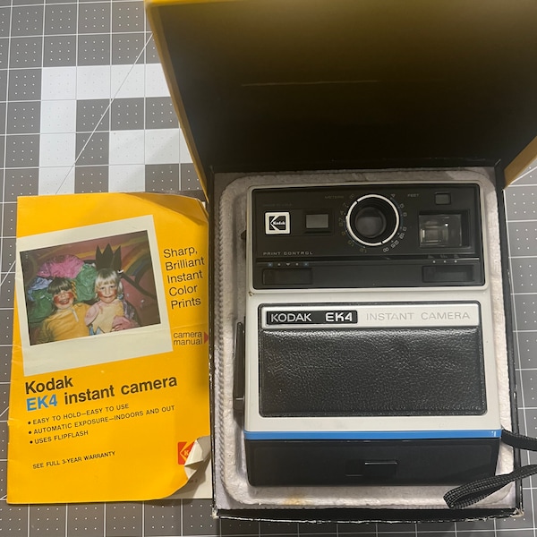 1970s Kodak Insta Camera EK4 Vintage