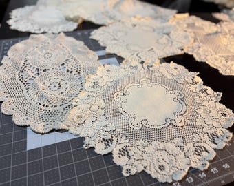 Large, Vintage Doilies