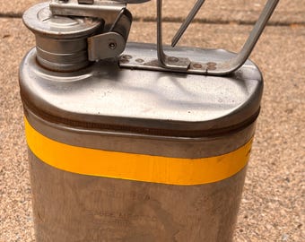 1 Gallon, 1.625" Mouth Opening, Stainless Steel Safety Can - 1301