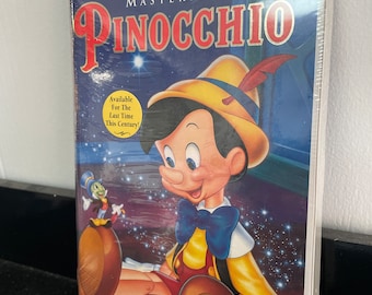 Disney's Pinocchio (VHS, 1993, Special Edition) The Masterpiece Collection RARE SEALED!!!!!
