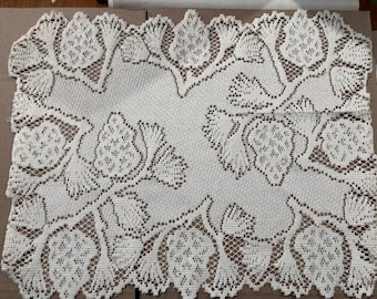 Lace Doilies- Large, Rectangular
