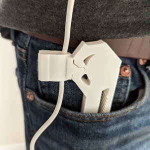 Batteriekabel Clip für Apple Vision Pro | AVP Kabelclip