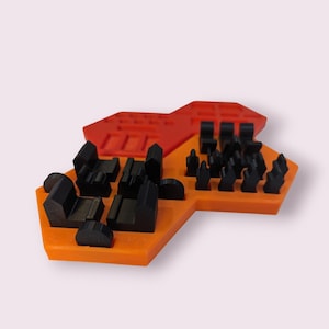 カタンの開拓者たち ボードゲーム用 探検家と海賊の駒ホルダー | ボードゲームアップグレード