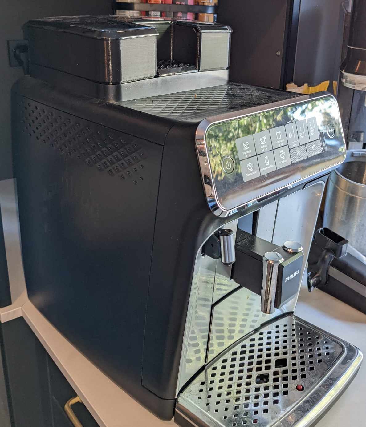 Coffee Beans Reservoir Extension For Philips Machines | 3D Printed, Eco-Friendly | Fits 1200-5500 Series - View #9