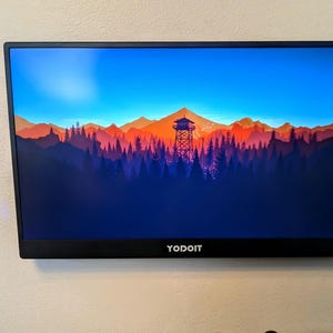 Soporte delgado para monitor portátil - Perfil bajo