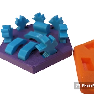 Traders and Barbarians Holders for Settlers Of Catan Board Game