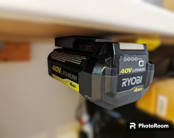Battery Mount for RYOBI 40V Batteries