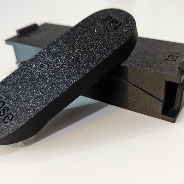 Griffbrettform- und Shaper-Kit DIY | 96 mm x 35 mm, 49 mm Radstand, 20 ° Kick | Erstellen Sie individuelle Fingerbretter | Robuster Hartplastik