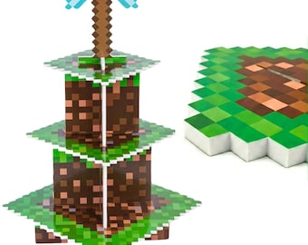 Cupcake Stand - Pixel Style