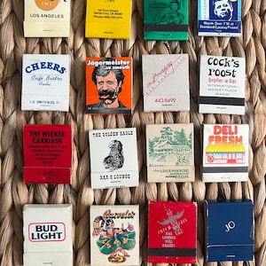 Vintage Matchbooks – Random Assortment Bundles