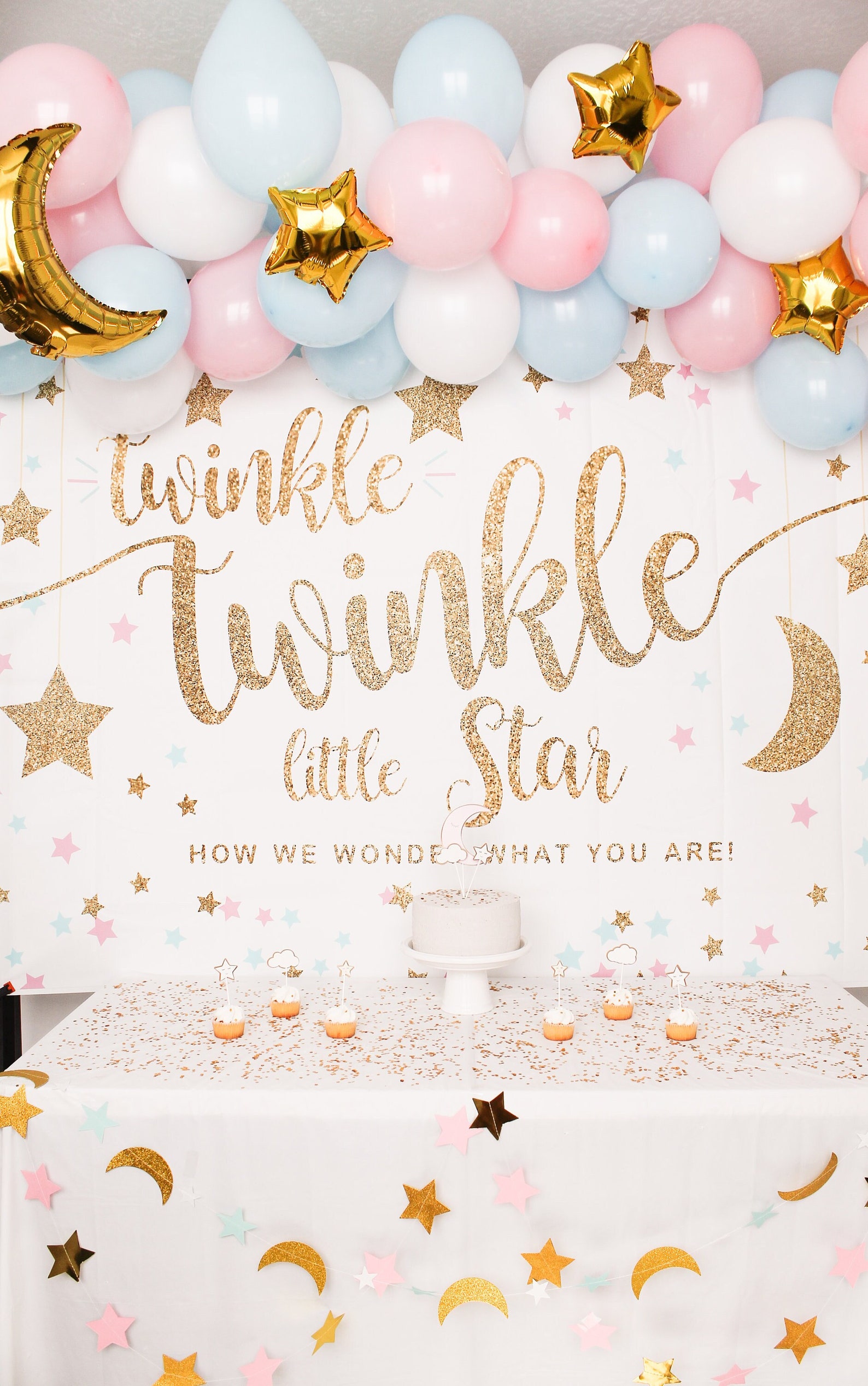 Twinkle Twinkle Little Star How We Wonder What You Are Gender Reveal ...