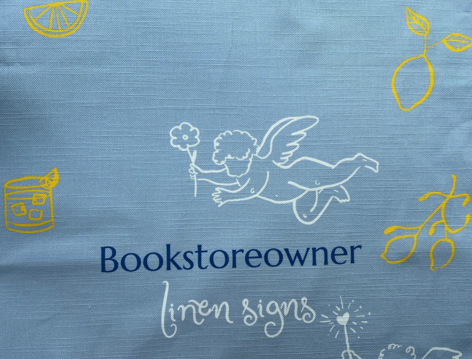 Custom Linen Sign Printing for Designers and Event Planners Wedding ...