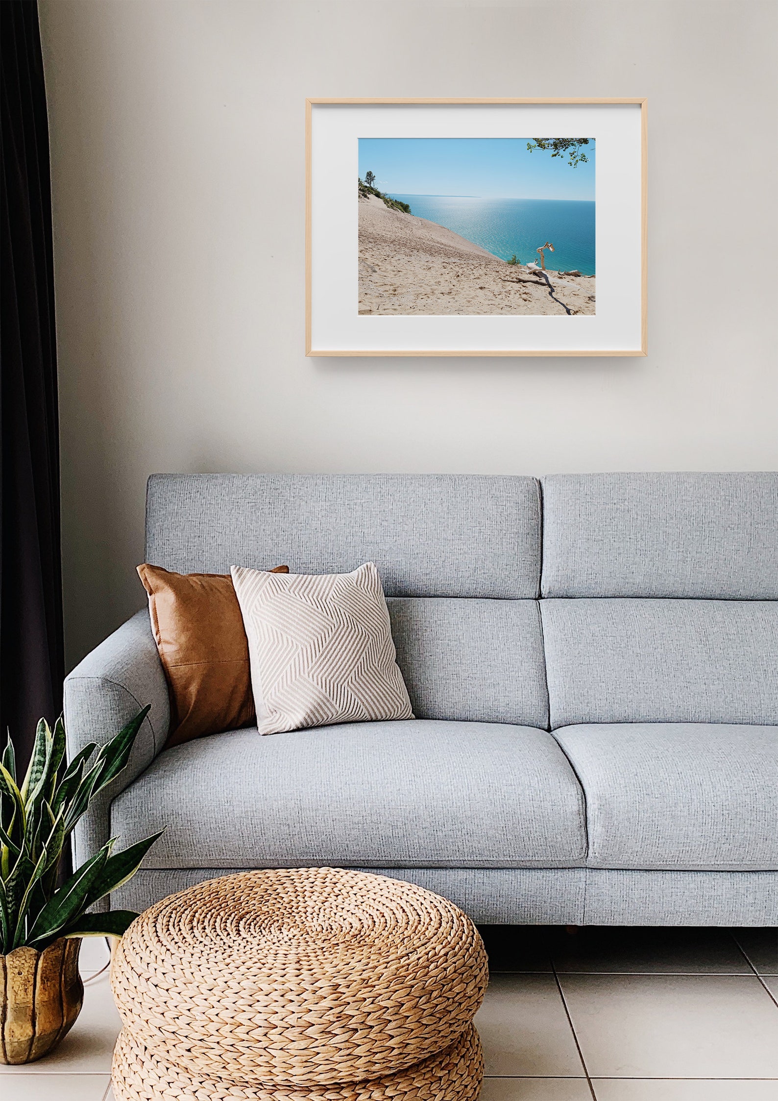 Printable Lake Michigan Wall Art, Download Northern Michigan Wall Decor