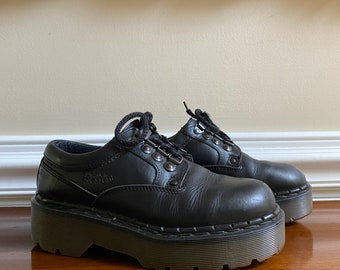 low dr martens platform