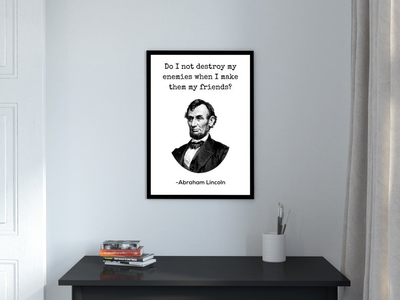 Abraham Lincoln Quote Printable Wall Art Inspirational Quote - Etsy