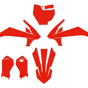 GasGas 65 2021-2023 vector template